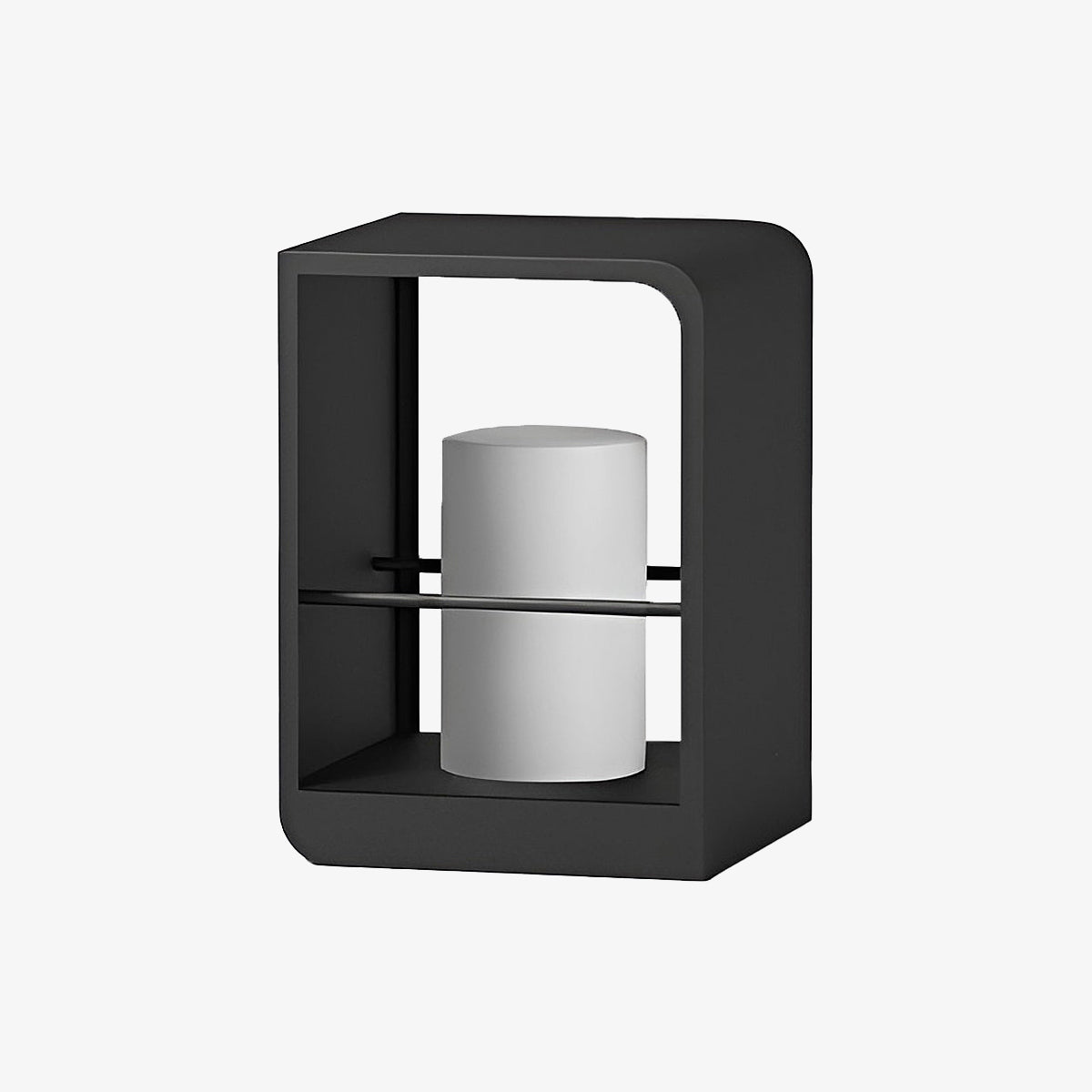Modern Black Lantern Garden Light – Path Light for Yard