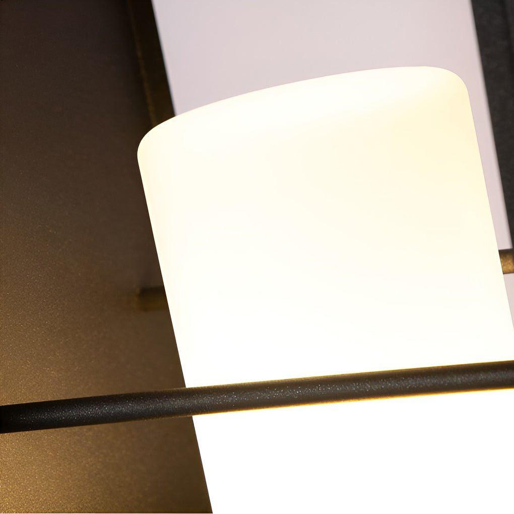 Modern Black Lantern Garden Light – Path Light for Yard