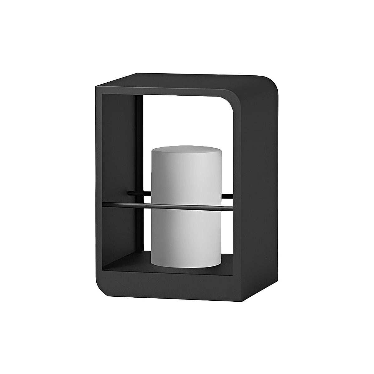 Modern Black Lantern Garden Light – Path Light for Yard