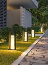 Modern Black Lantern Garden Light – Path Light for Yard