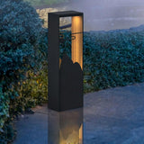 Modern Black Geometric Solar Light – Garden Light for Yard
