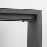 Modern Black Geometric Solar Light – Garden Light for Yard
