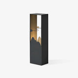 Modern Black Geometric Solar Light – Garden Light for Yard