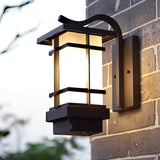 Classic Black Lantern Wall Light – Porch Light for Patio