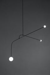Modern Gold Metal Arc Chandelier – Globe Pendants