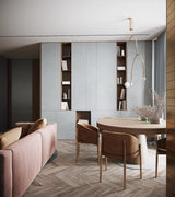 Modern Gold Metal Arc Chandelier – Globe Pendants