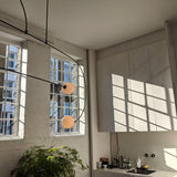 Modern Gold Metal Arc Chandelier – Globe Pendants