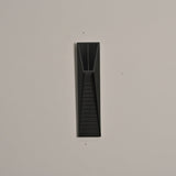 Modern Black Solar Wall Light – Slim Sconce for Fence