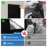 Fenoss® Portable Magnetic Blackout Window Shades