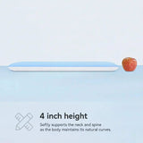 Fenoss® Thin Flat Design Hyper Slim Pillow