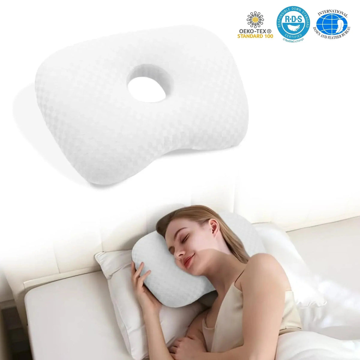 Fenoss® Ear Support Pillow – Adjustable