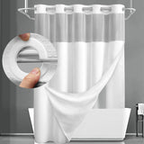 Fenoss® No Hook Shower Curtain