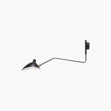 Mid-Century Metal Wall Sconce – Rotating Swing Arm