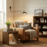 Mid-Century Metal Wall Sconce – Rotating Swing Arm