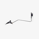 Mid-Century Metal Wall Sconce – Rotating Swing Arm