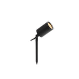 Modern Black Spike Light – Angled Spotlight for Garden