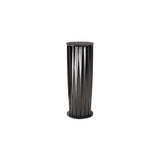 Modern White Post Light – Round Garden Light for Pathway