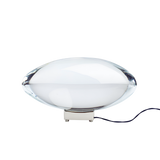Modern Clear Crystal Glass Lamp – Sunset Projector Light