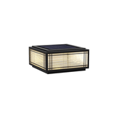 Classic Black Post Light – Solar Deck Light for Yard