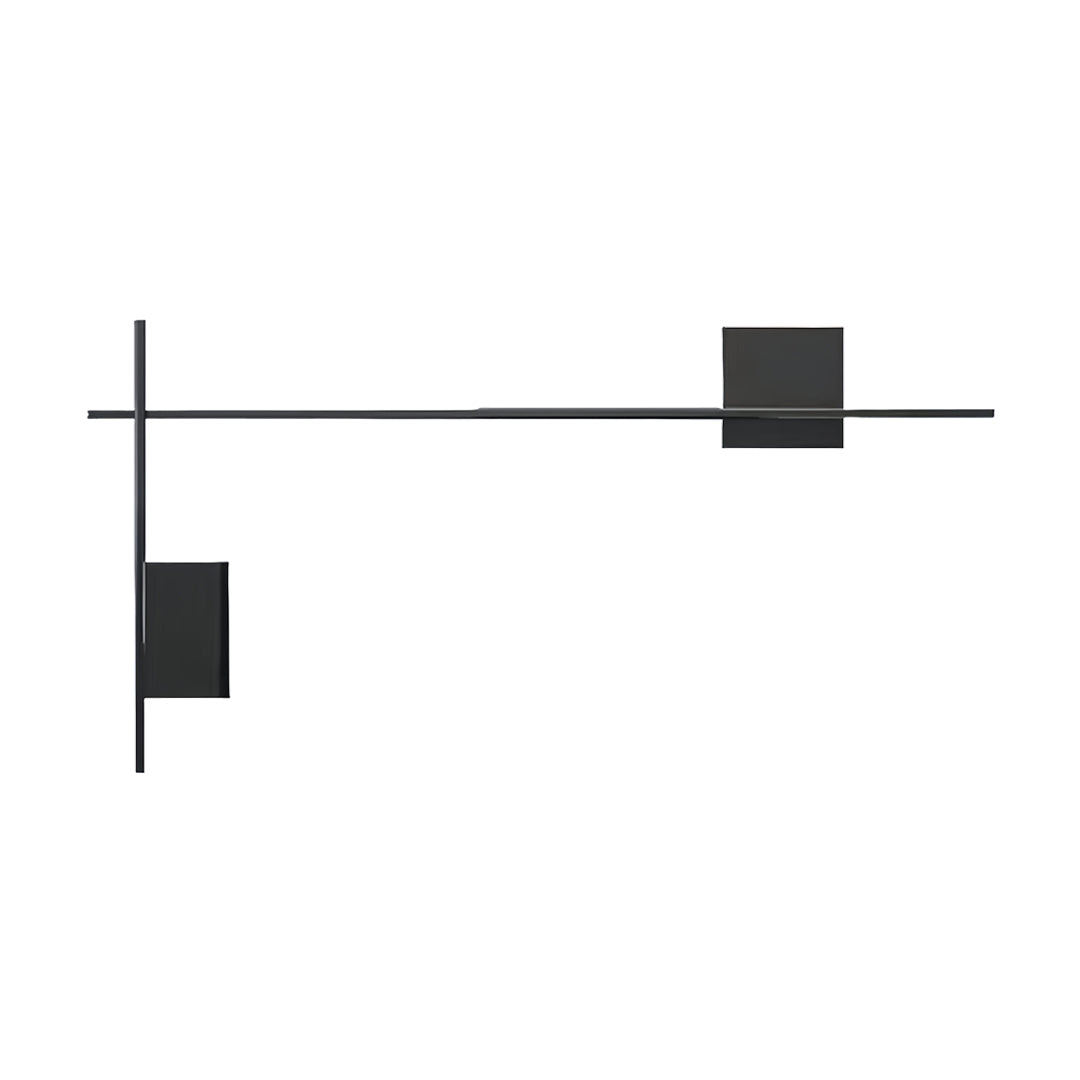 Minimalist Iron Wall Lamp – Square LED for Facades