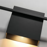 Minimalist Iron Wall Lamp – Square LED for Facades