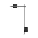 Minimalist Iron Wall Lamp – Square LED for Facades