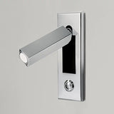 Minimalist Metal Recessed Sconce – Folding Bedside