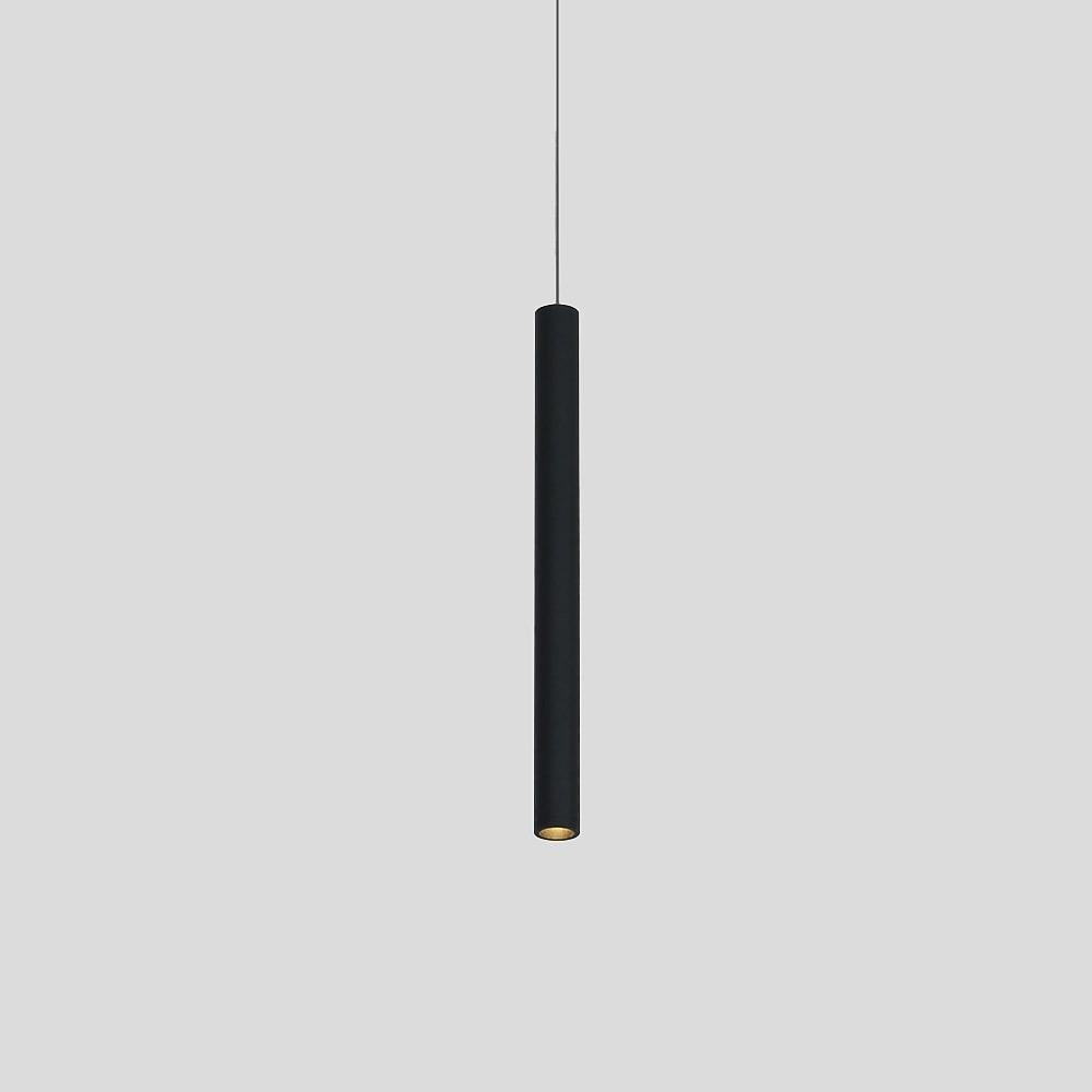 Slim Cylinder Pendant Light – Aluminium for Kitchens