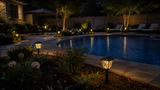 Pagoda Style Solar Garden Lantern – Stake Path Light (2 Pack)