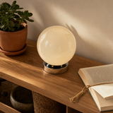 Modern Glossy Globe Bedside Lamp – Sphere Dimmable Light