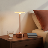 Modern Metal Cordless Table Lamp – Touch Dimmable Light