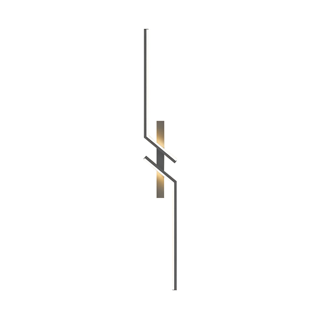 Modern Aluminum Wall Sconce – Geometric LED for Lounges