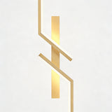 Modern Aluminum Wall Sconce – Geometric LED for Lounges