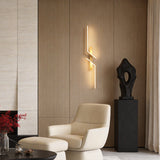 Modern Aluminum Wall Sconce – Geometric LED for Lounges