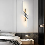 Modern Aluminum Wall Sconce – Geometric LED for Lounges