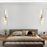 Modern Aluminum Wall Sconce – Geometric LED for Lounges