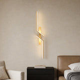 Modern Aluminum Wall Sconce – Geometric LED for Lounges