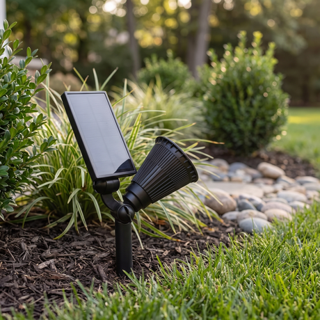 Marguerite Solar Landscape Spotlight lifestyle
