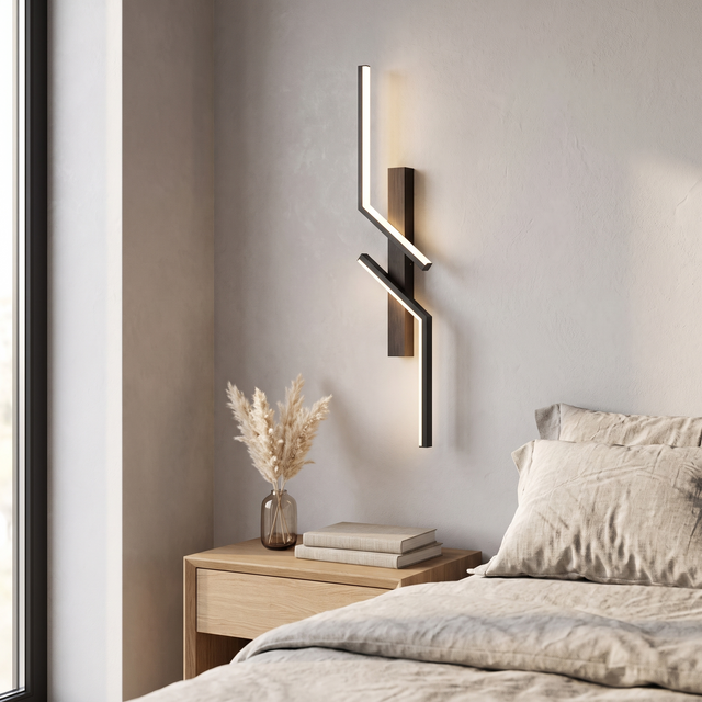 Irene Geometric LED Wall Sconce lifestyle