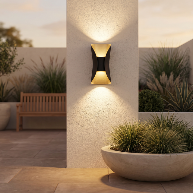 Adele Small Up and Down Wall Light lifestyle