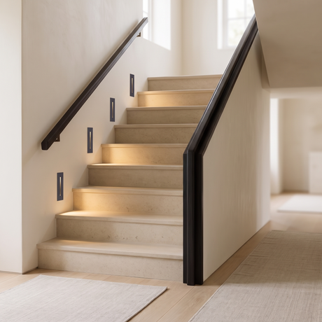 Laurence Recessed Slit Stair Light lifestyle