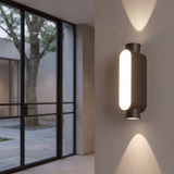 Manon Black Up and Down Wall Sconce lifestyle