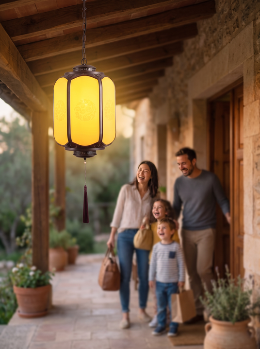 Vintage Lantern Pendant lifestyle image 1
