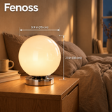 Fenoss Globe Bedside Lamp dimensions