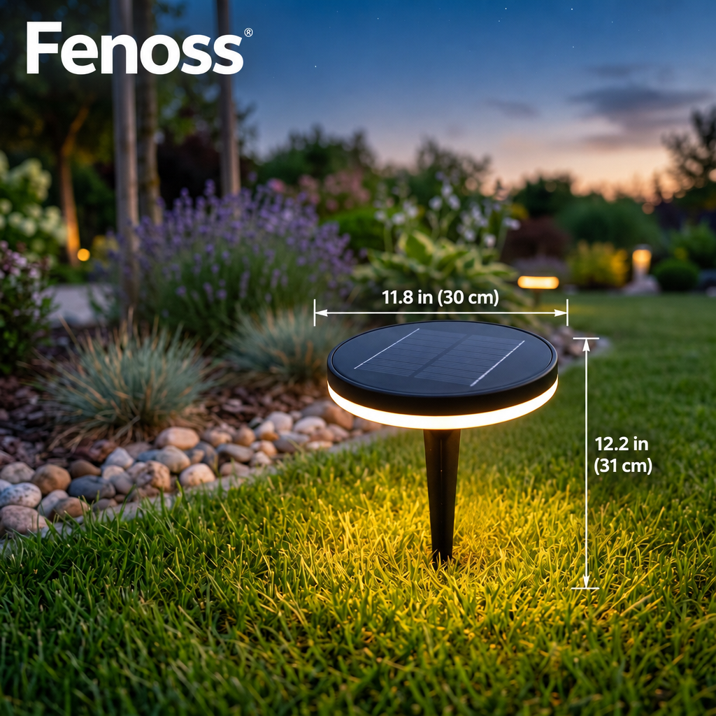 Fenoss Solar Disc Light dimensions