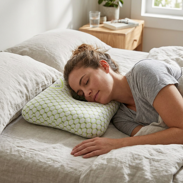 Fenoss® Donut Ear Piercing Relief Pillow for Side Sleepers