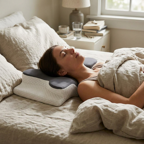 Fenoss® Elevated & Enhanced Thickness Contour Pillow 2.0