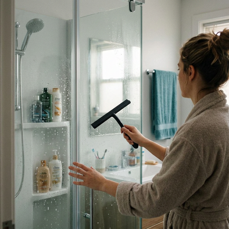 Fenoss® Silicone Blade Modern Shower Squeegee