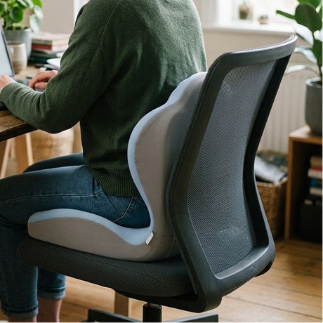Fenoss® Contoured Memory Foam Sitting Pad Seat Cushion