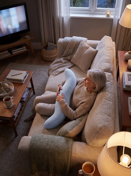 Fenoss Wave Support Pillow lifestyle photo 2: Support Without the Bulk